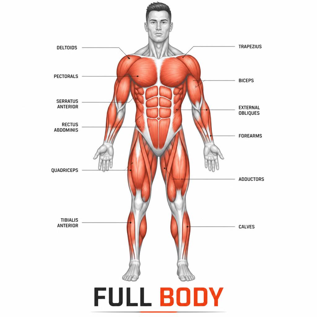Dynamic Warm-up muscles worked anatomy visual | Coach Abuzaid