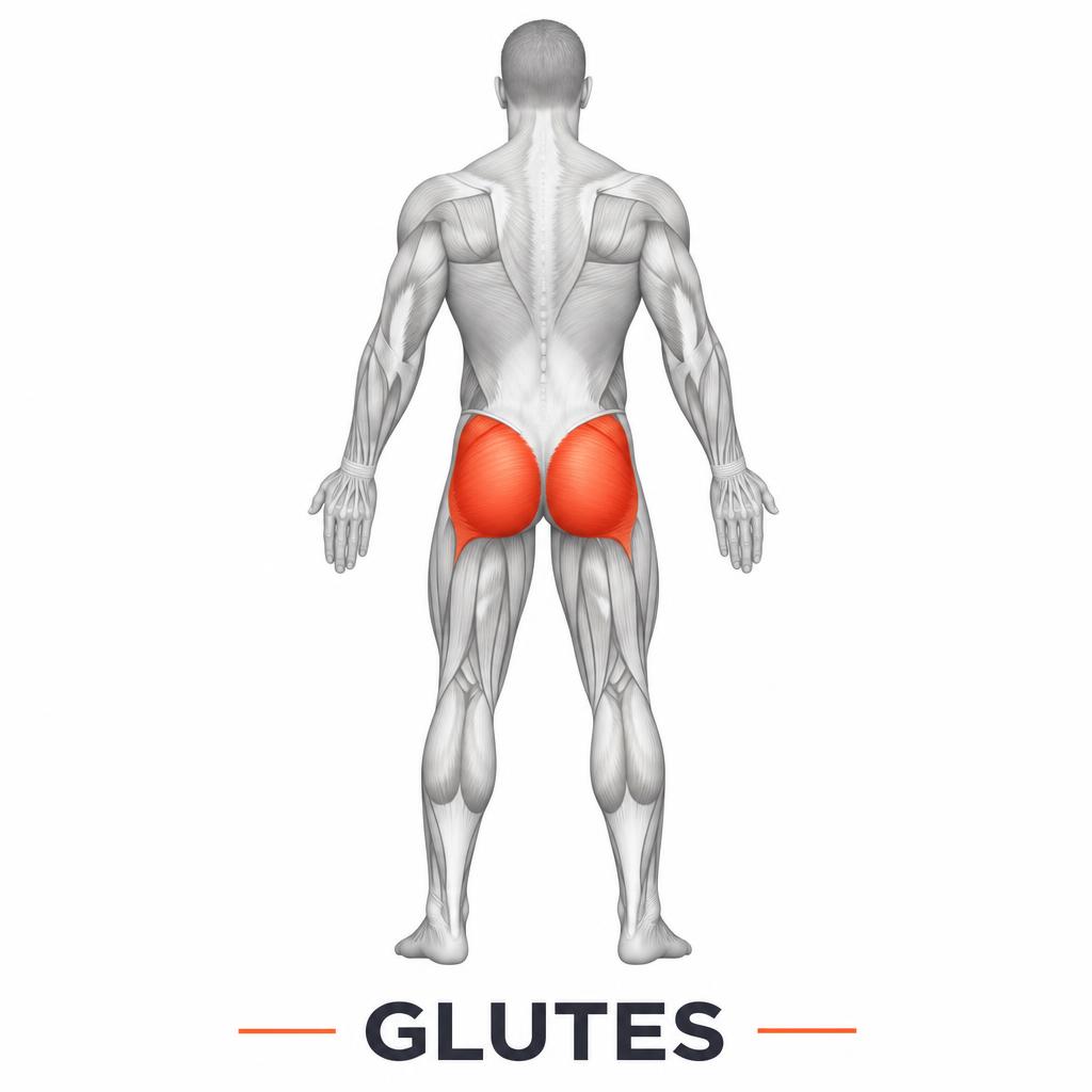 Glute Activation muscles worked anatomy visual | Coach Abuzaid
