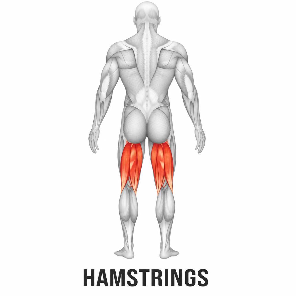 Hamstring to Squat Flow muscles worked anatomy visual | Coach Abuzaid