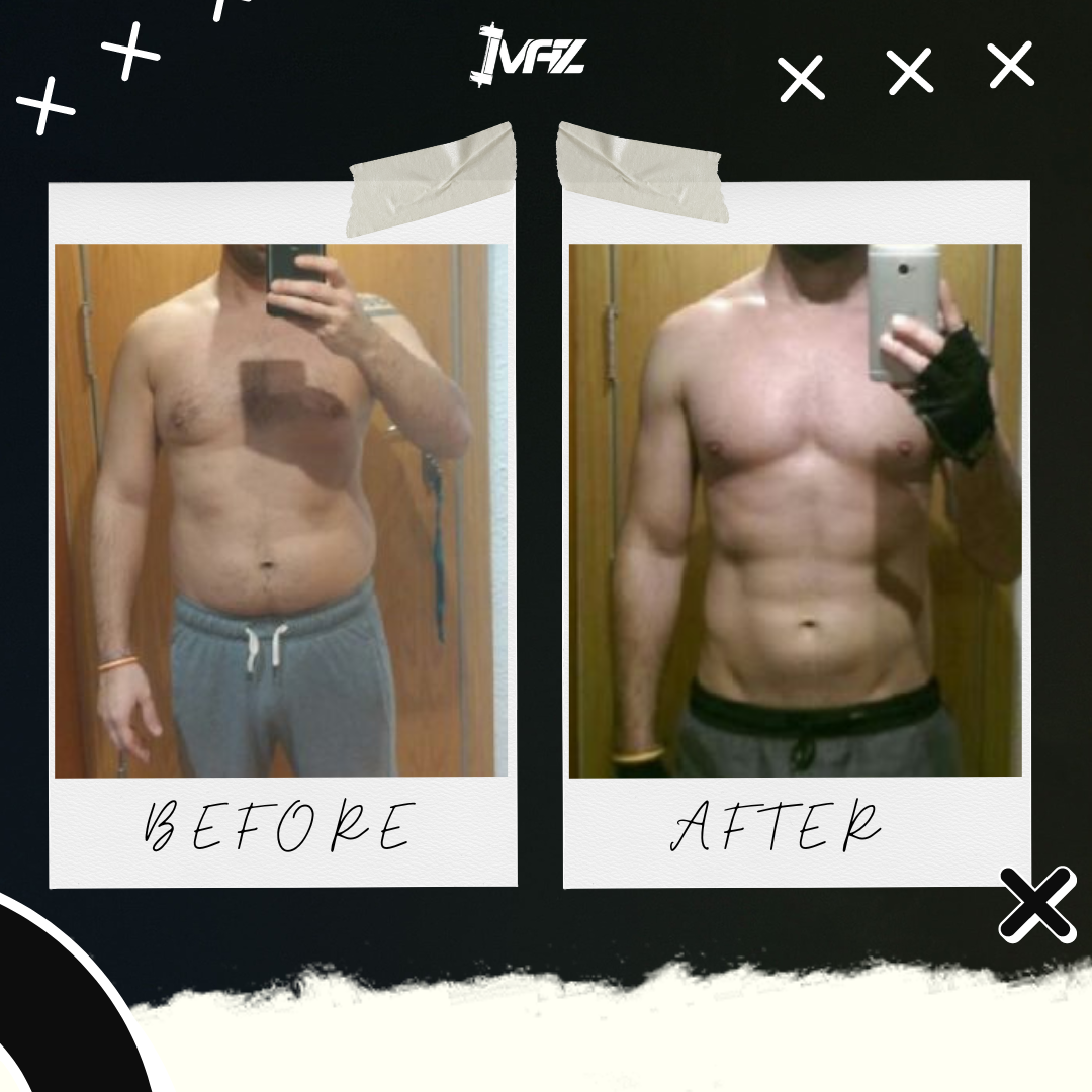 Client transformation: Major Fat Loss